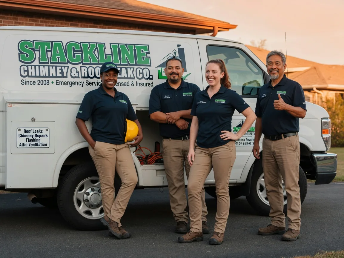 Chimney flashing repair company in Pope Valley, CA
